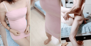怀孕4个月的粉衣小嫂子无套狂操