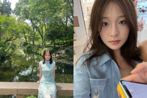 清纯大咪咪萌妹私下极度反差