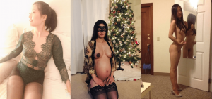 人妻反差淫荡母狗从少女到大孕肚