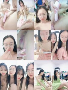 [MP4/20.7G] 【傻憨憨小可爱】清秀小仙女，极品反差婊，粉嫩洞洞看著十分过瘾 戴著眼镜扎著辫子的学生妹20小时12部合集