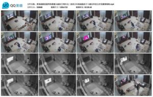 黑客破解家庭网络摄像头偷拍刚生完二胎的少妇练瑜伽孩子入睡后和老公沙发激情啪啪