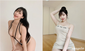【豪乳丰臀大开眼界】中韩混血女神『Bibi』首作即巅峰 极品身材耍杂技般啪啪姿势 骑乘内射 高清720P原版