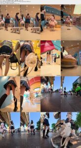 『D·D』-232-黑长直JK学生妹，瘦高长腿，白内