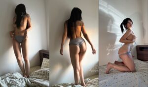 6月新品，推特露脸福利姬！艺校活泼美女【玉米yum_707】最新VIP专享，超顶脱衣裸舞三屏骚舞(8V)