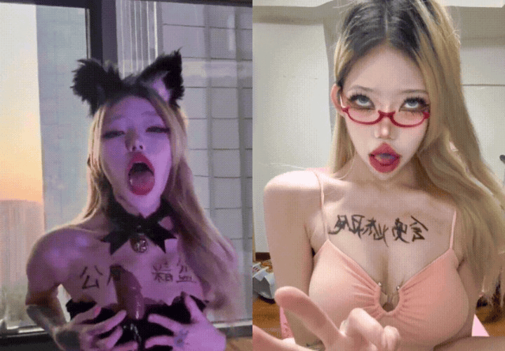 精神小妹变态阿黑颜母狗深喉吞吐