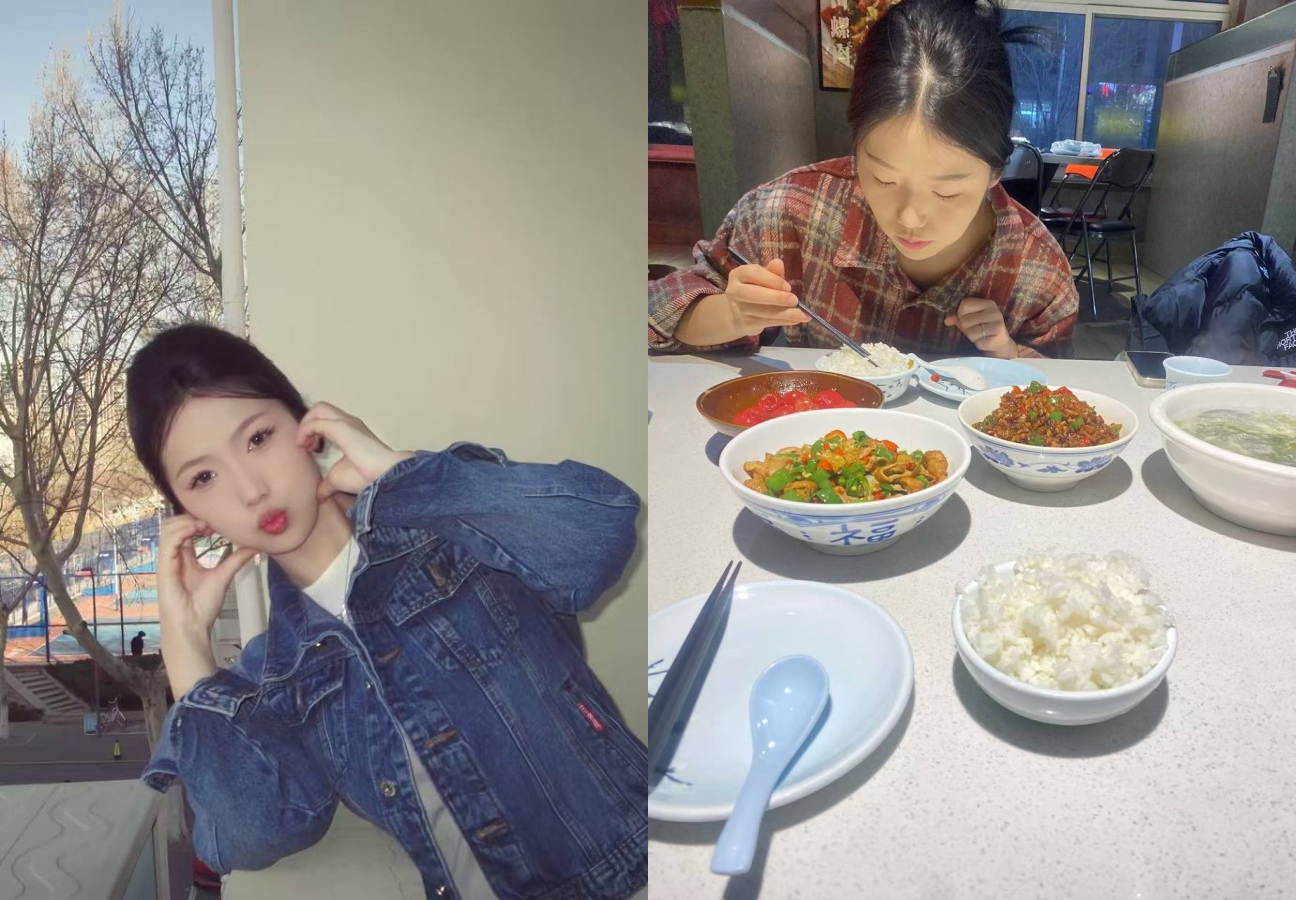 邻家清纯脸一上床黑丝开裆秒变淫娃