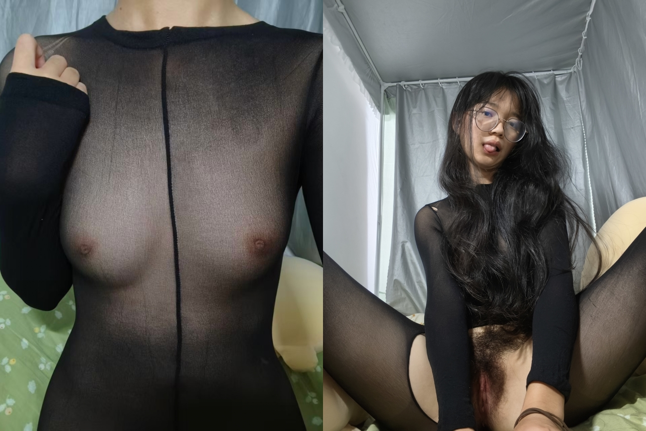 超级反差清纯眼镜妹脸鲍同框粉穴