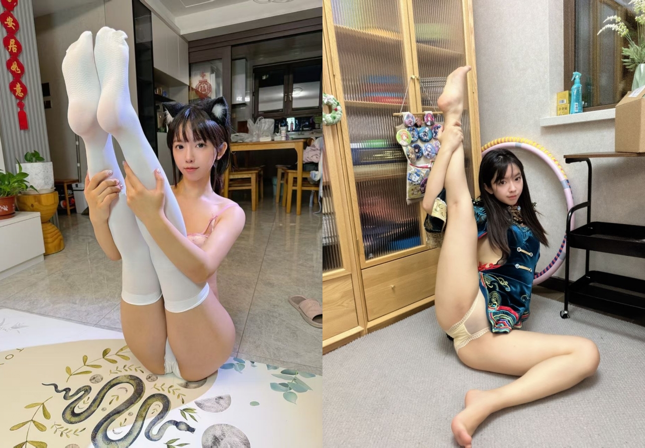 清纯反差B站65万粉舞蹈瑜伽女神裸舞