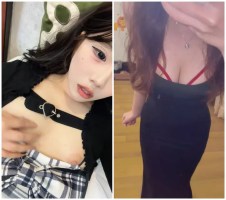 抖音极品高颜少萝乳夹手扣调教开裆肉丝无套猛干